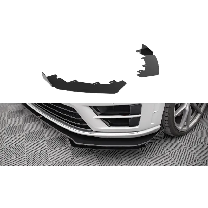 Seulement Aujourd’hui FRONT FLAPS VOLKSWAGEN GOLF R MK7 - MAXTONDESIGN
