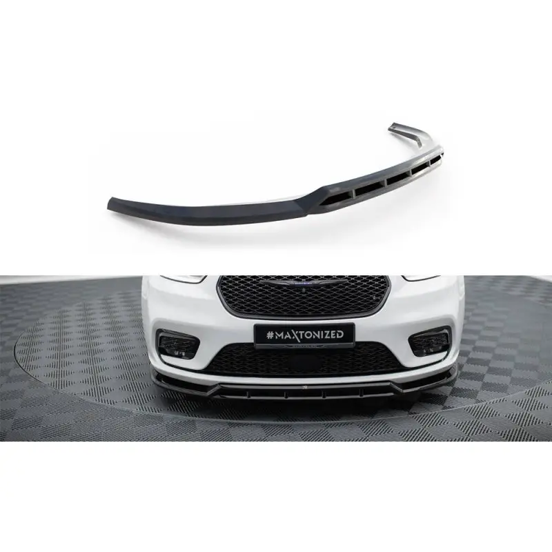 LAME DU PARE-CHOCS AVANT CHRYSLER PACIFICA MK2 FACELIFT - MAXTONDESIGN - FINITION NOIR BRILLANT Marque