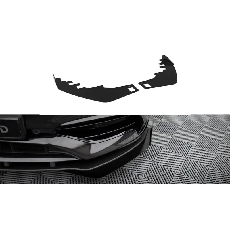 FRONT FLAPS MERCEDES-BENZ A AMG-LINE W176 FACELIFT - MAXTONDESIGN Haute Qualité