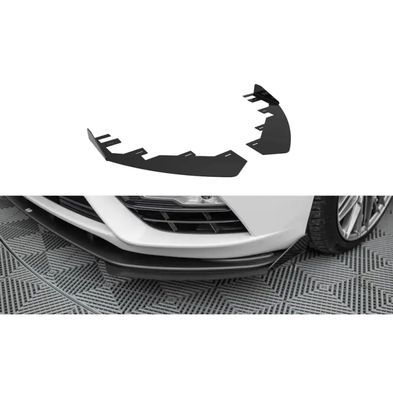 Meilleure Vente FRONT FLAPS FORD MONDEO SPORT MK5 FACELIFT - FUSION SPORT MK2 FACELIFT - MAXTONDESIGN