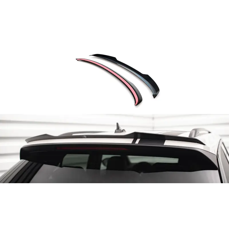 SPOILER CAP VOLKSWAGEN T-ROC R MK1 + R MK1 FACELIFT - AUSSI R-LINE - MAXTONDESIGN - FINITION NOIR BRILLANT Nouvel Arrivage