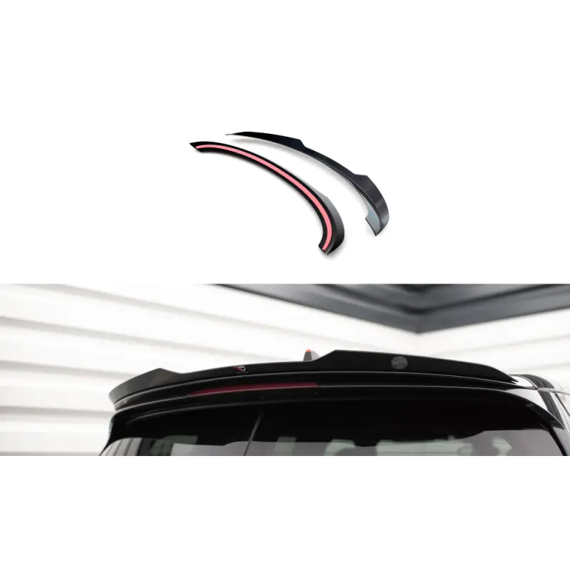 Certifié SPOILER CAP MINI COOPER CLUBMAN JOHN COOPER WORKS F54 FACELIFT - MAXTONDESIGN - FINITION NOIR BRILLANT