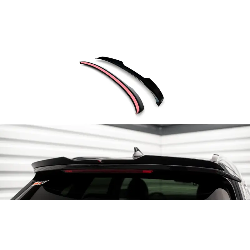 SPOILER CAP HYUNDAI TUCSON MK4 - MAXTONDESIGN - FINITION NOIR BRILLANT Prix Réduit