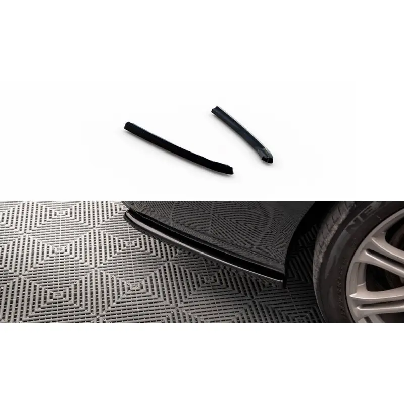 LAMES DE PARE-CHOCS ARRIERE LATERALES V.2 AUDI A6 AVANT C7 - MAXTONDESIGN - FINITION NOIR BRILLANT Remise