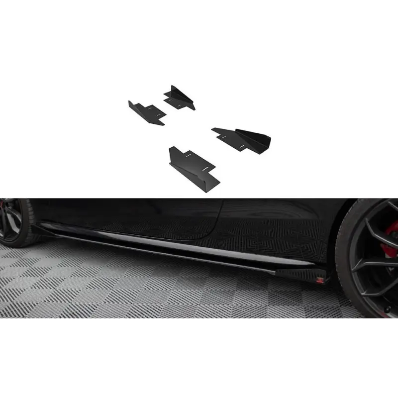 SIDE FLAPS AUDI A5 - A5 S-LINE - S5 COUPE - CABRIO 8T - 8T FACELIFT - MAXTONDESIGN Prix Cassé