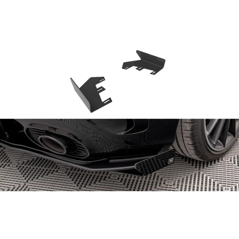 Usine Directe REAR SIDE FLAPS MERCEDES A35 AMG HATCHBACK AERO PACK W177 - MAXTONDESIGN