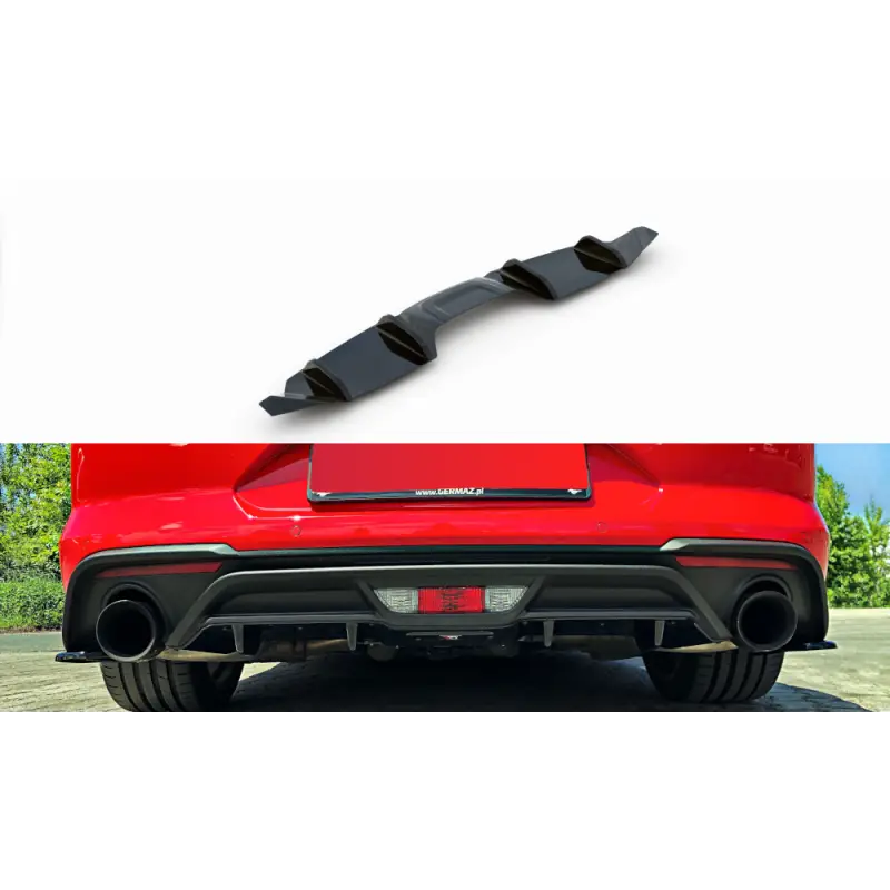 Commander Vite DIFFUSEUR ARRIÈRE COMPLET FORD MUSTANG MK. 6 FACELIFT MAXTON DESIGN - FINITION NOIR BRILLANT