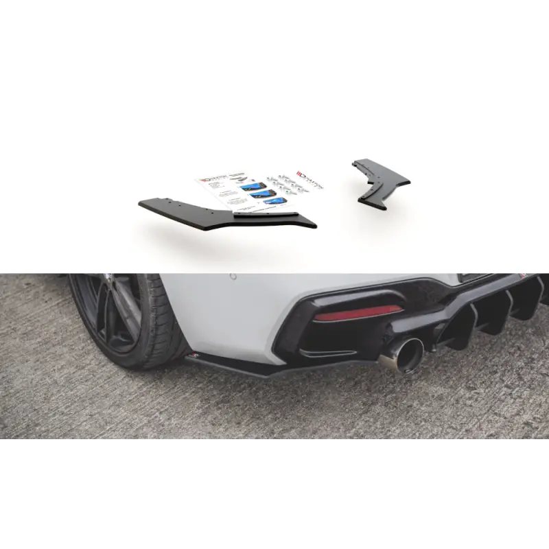 Petit Prix SPORT DURABILITE LAME DU PARE CHOCS ARRIERE V.3 BMW 1 F20 M140I- MAXTONDESIGN