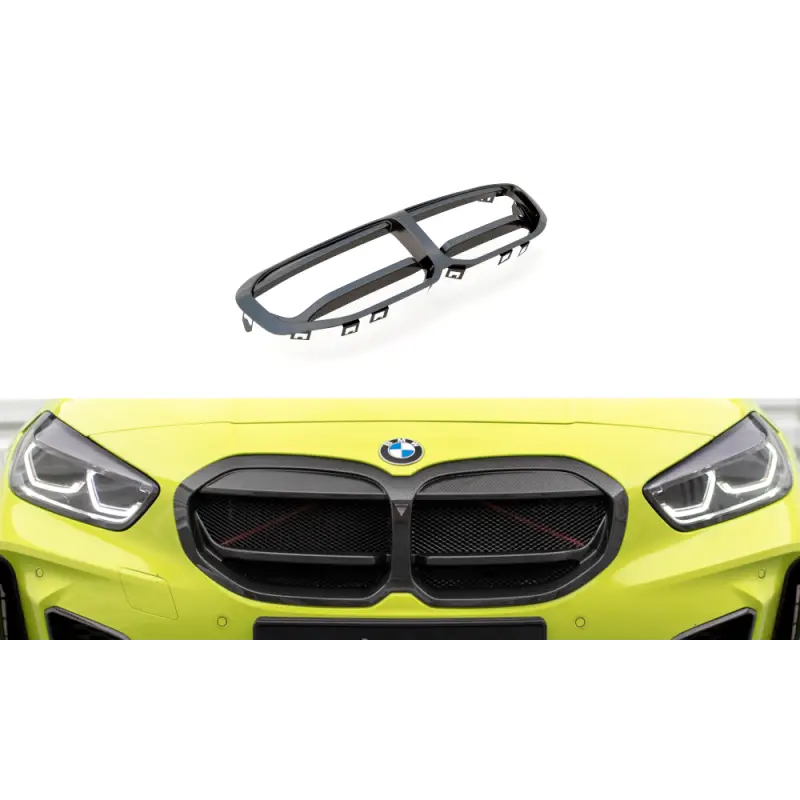 Prix Promo CALANDRE - GRILLE AVANT EN FIBRE DE CARBONE BMW 1 F40 M-PACK- M135I - MAXTONDESIGN