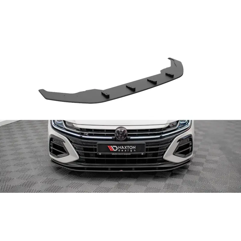 Jusqu’à Épuisement Des Stocks STREET PRO LAME DU PARE-CHOCS AVANT VOLKSWAGEN ARTEON R - MAXTONDESIGN