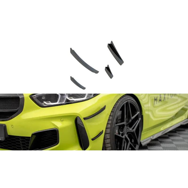 CANARDS DE PARE-CHOCS AVANT EN FIBRE DE CARBON BMW 1 F40 M-PACK- M135I - MAXTONDESIGN Bon Marché
