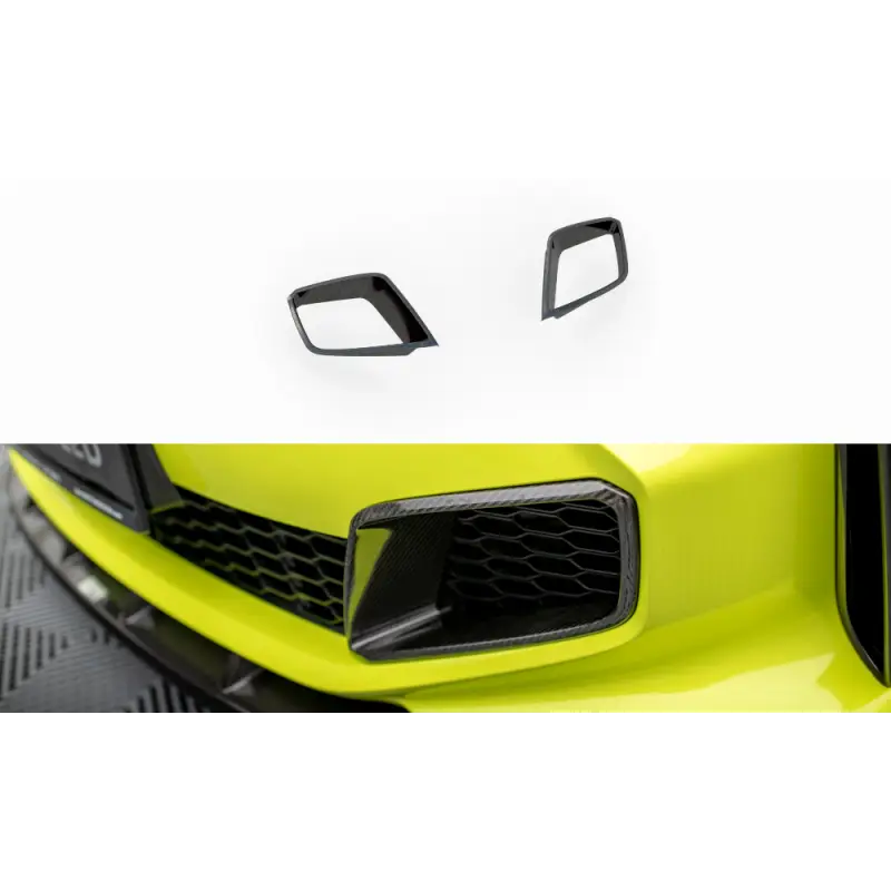 Marque PRISE D'AIR DE PARE-CHOCS AVANT EN FIBRE DE CARBON BMW 1 F40 M-PACK- M135I - MAXTONDESIGN