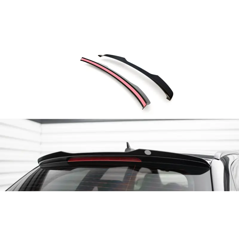 SPOILER CAP AUDI RS6 AVANT C6 - MAXTONDESIGN - FINITION NOIR BRILLANT Retour Gratuit