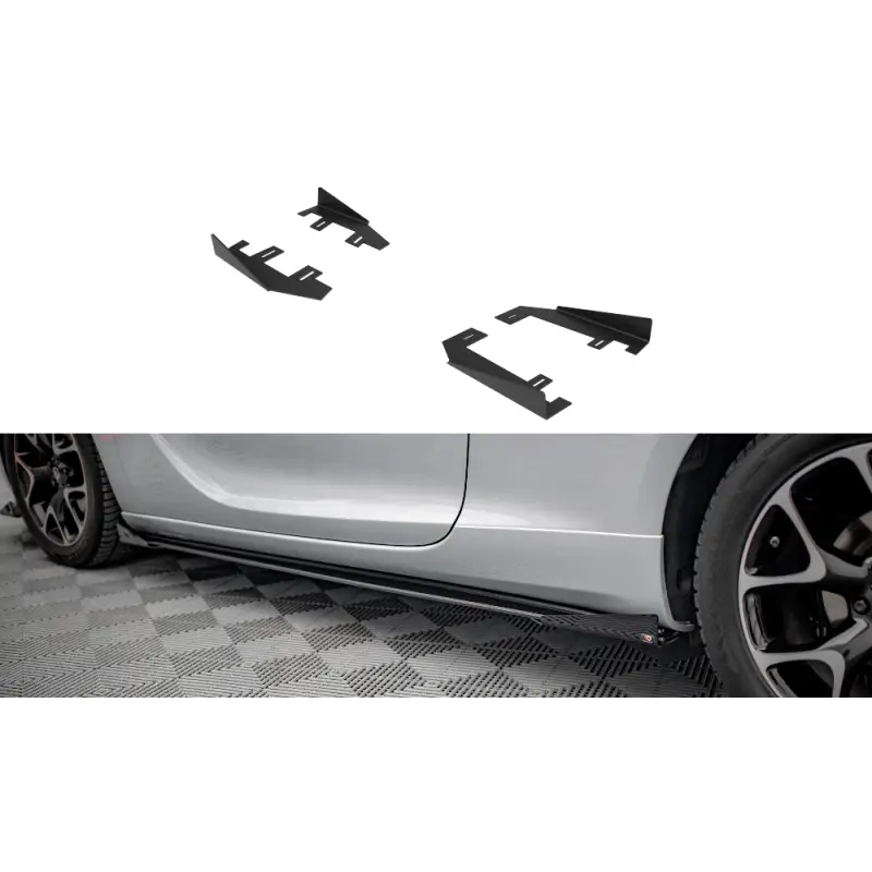 SIDE FLAPS OPEL ASTRA GTC OPC-LINE J - MAXTONDESIGN Quantité Limitée