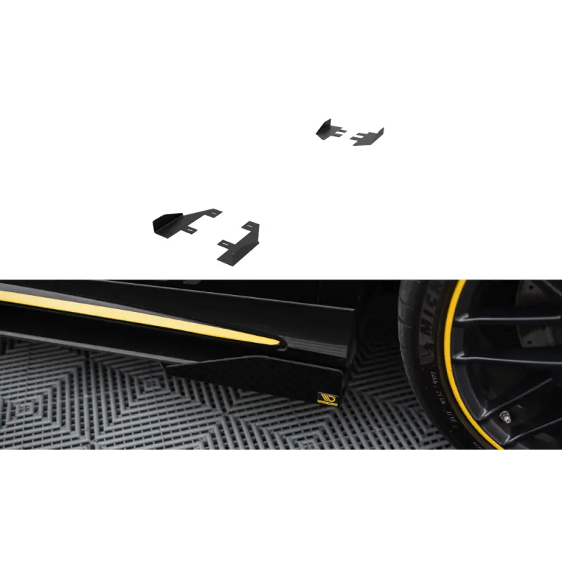 Seulement Aujourd’hui SIDE FLAPS MERCEDES-AMG CLA 45 C117 FACELIFT - MAXTONDESIGN
