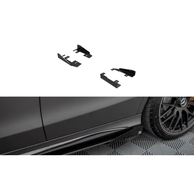 SIDE FLAPS MERCEDES-AMG C63 SEDAN - ESTATE W205 FACELIFT - MAXTONDESIGN Offre Limitée