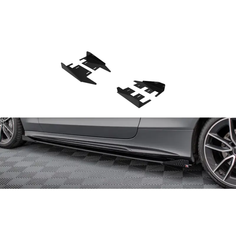 SIDE FLAPS MERCEDES-AMG C43 COUPE C205 FACELIFT - MAXTONDESIGN Offre Du Jour