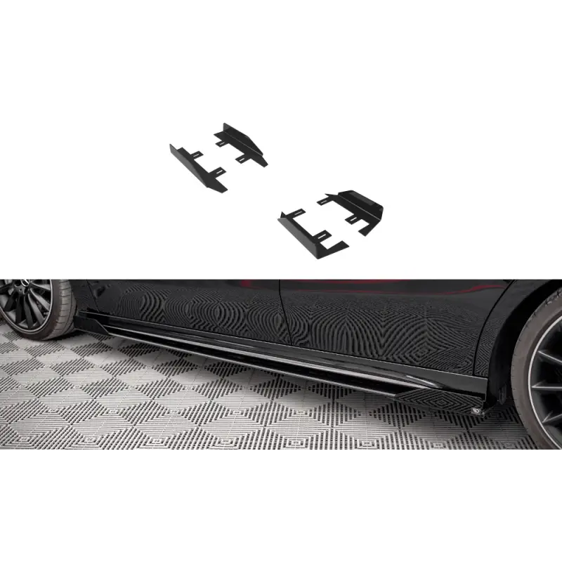 SIDE FLAPS MERCEDES A35 AMG - AMG-LINE AERO PACK W177- MAXTONDESIGN Satisfait Ou Remboursé