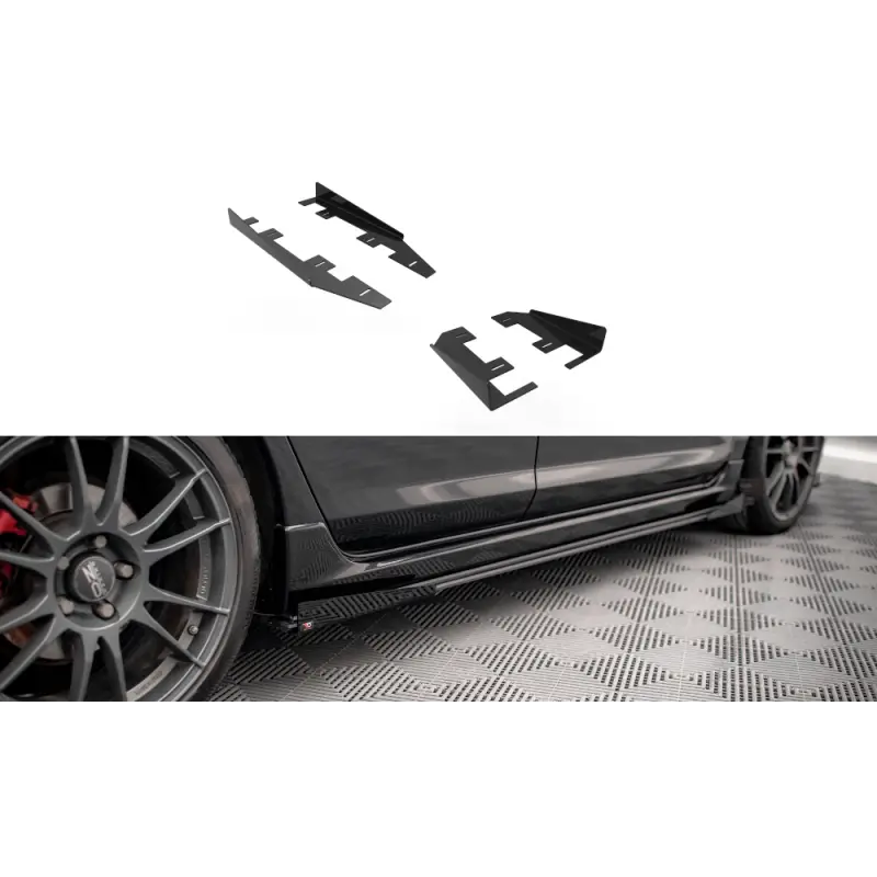 Meilleur Prix SIDE FLAPS MAZDA 3 MPS MK1 - MAXTONDESIGN