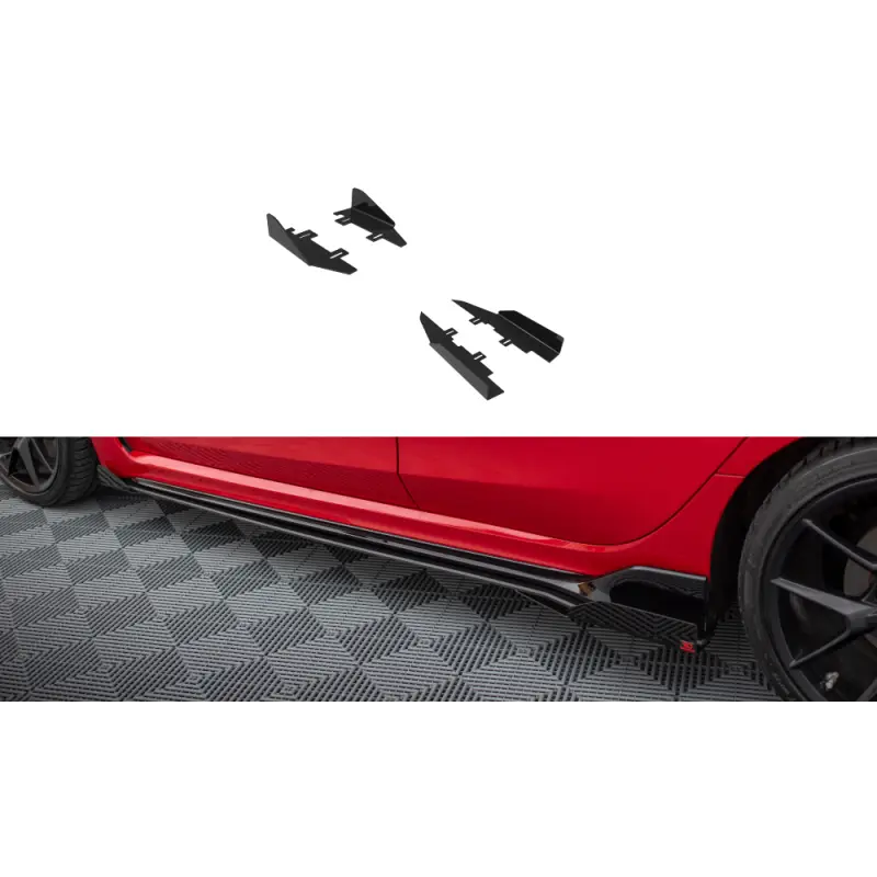 SIDE FLAPS HONDA CIVIC TYPE-R MK 11 - MAXTONDESIGN Quantité Limitée