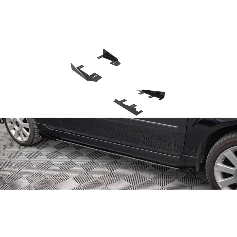 SIDE FLAPS FORD FIESTA ST MK6 - MAXTONDESIGN Satisfait Ou Remboursé
