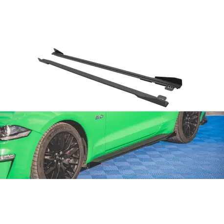 Meilleur Choix STREET PRO RAJOUTS DES BAS DE CAISSE V.1 + FLAPS FORD MUSTANG GT MK6 FACELIFT MAXTON DESIGN