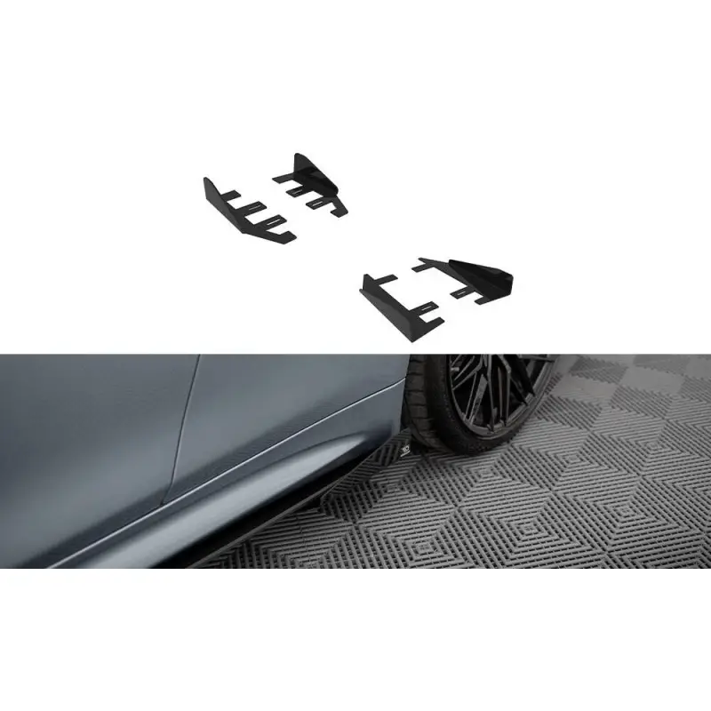 Prix Bas SIDE FLAPS BMW 4 COUPE M-PACK F32 - MAXTONDESIGN