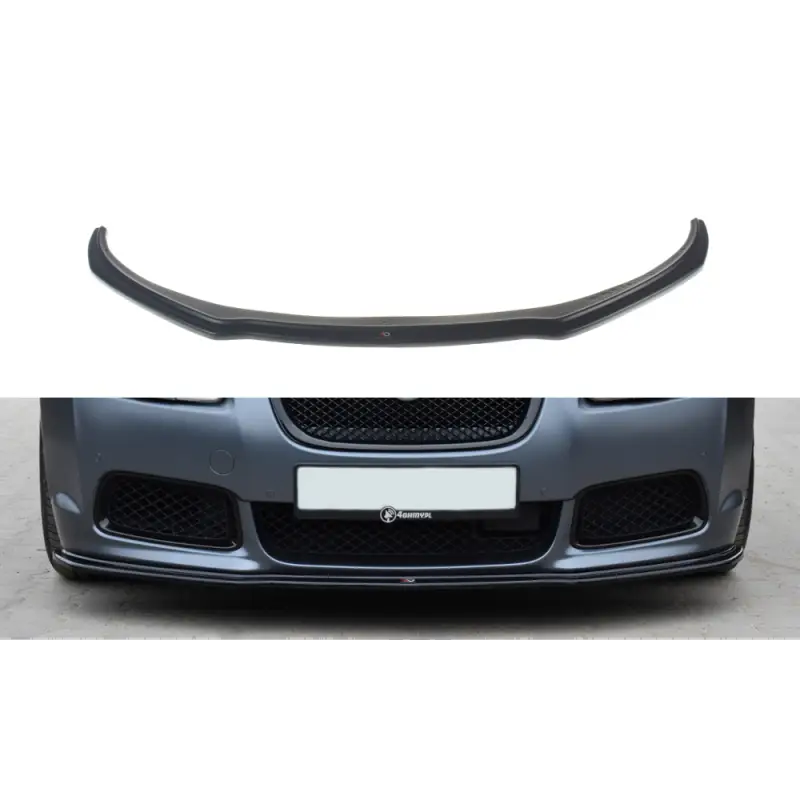 LAME DU PARE-CHOCS AVANT - SPLITTER V.1 JAGUAR XF- R - MAXTON DESIGN - FINITION NOIR BRILLANT Commande En Gros