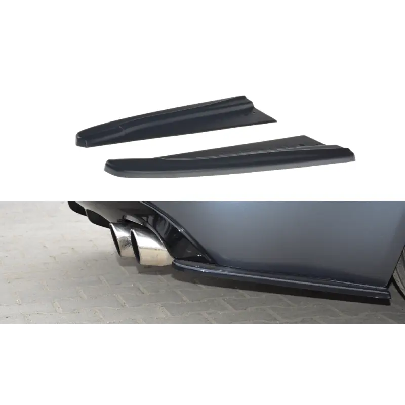LAME DU PARE-CHOCS ARRIERE JAGUAR XF- R - MAXTON DESIGN - FINITION NOIR BRILLANT Expédition Rapide