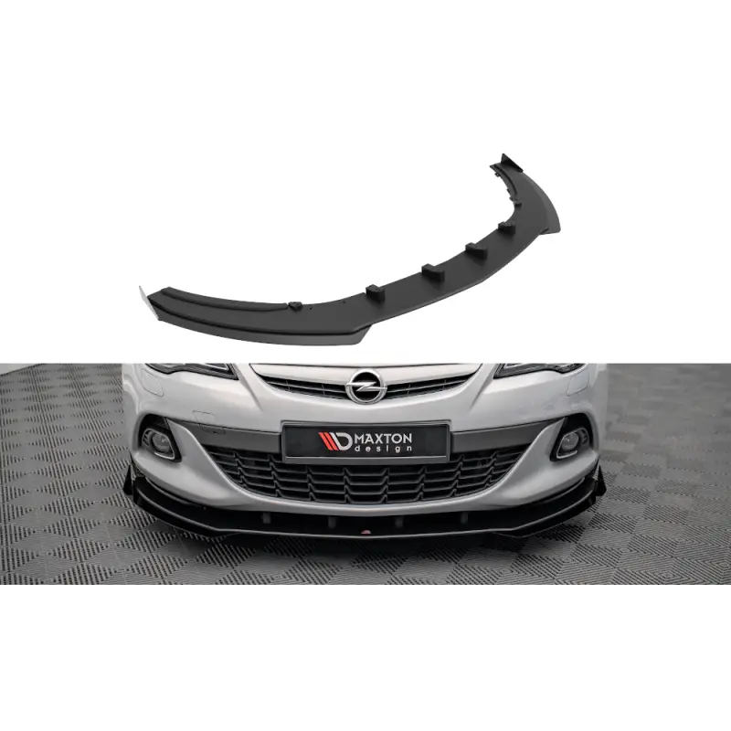 Top Vente STREET PRO LAME DU PARE-CHOCS AVANT V.1 + FLAPS OPEL ASTRA GTC OPC-LINE J - MAXTONDESIGN