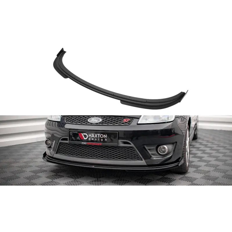 STREET PRO LAME DU PARE-CHOCS AVANT V.1 + FLAPS FORD FIESTA ST MK6 - MAXTONDESIGN Marque