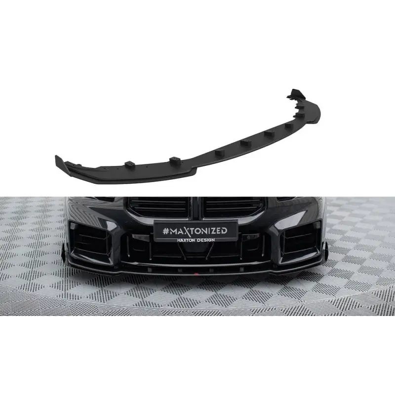 STREET PRO LAME DU PARE-CHOCS AVANTV.1 + FLAPS BMW M2 G87 - MAXTONDESIGN Vente Directe