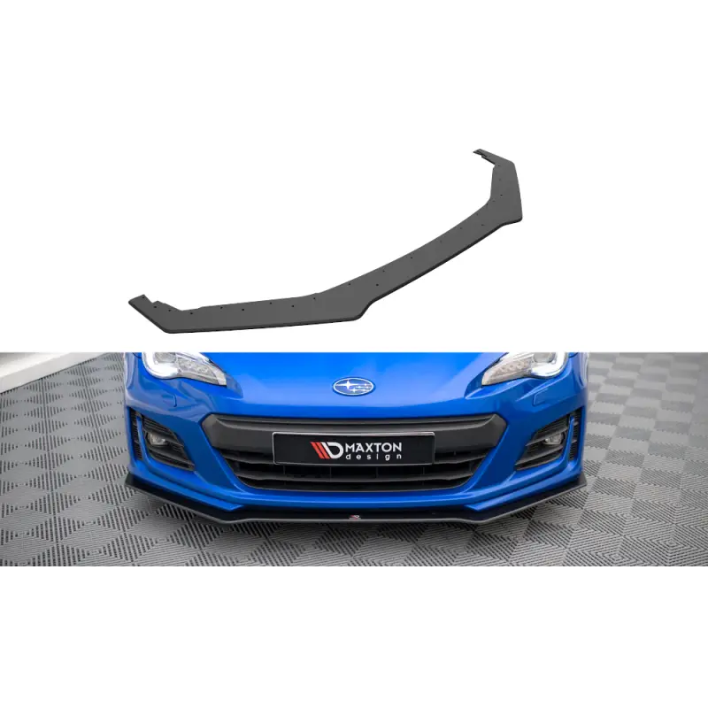 Prix Bas STREET PRO LAME DU PARE-CHOCS AVANT SUBARU BRZ MK1 FACELIFT - MAXTONDESIGN