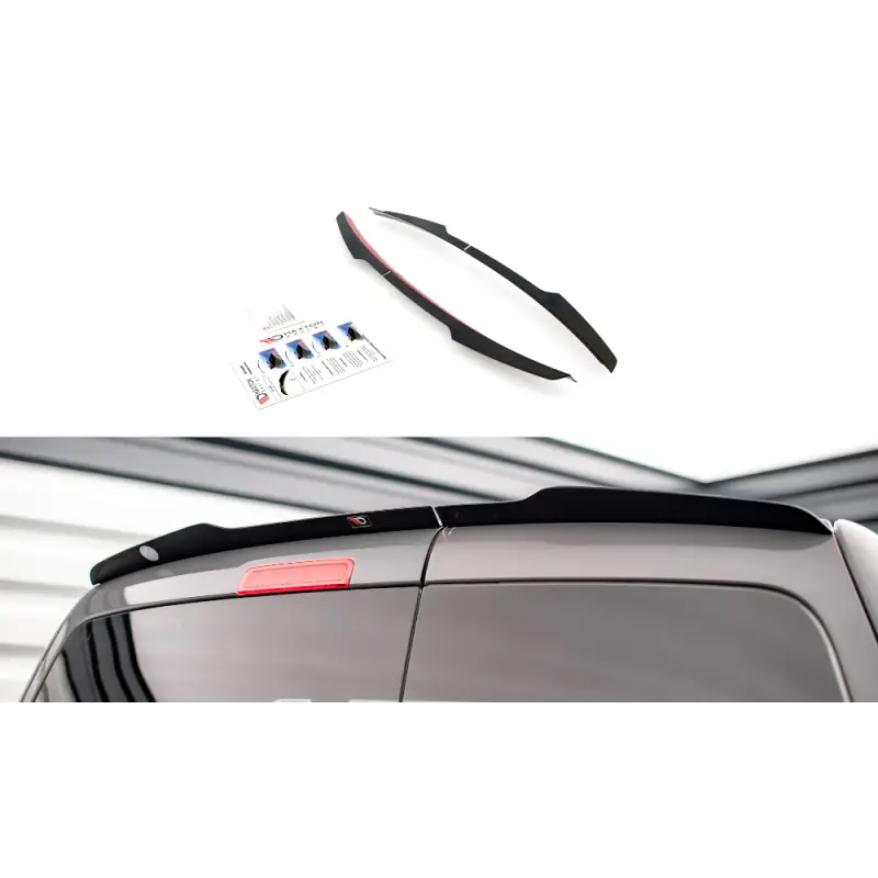 Acheter Direct SPOILER CAP VOLKSWAGEN CADDY MK3 FACELIFT MAXTON DESIGN - FINITION NOIR BRILLANT
