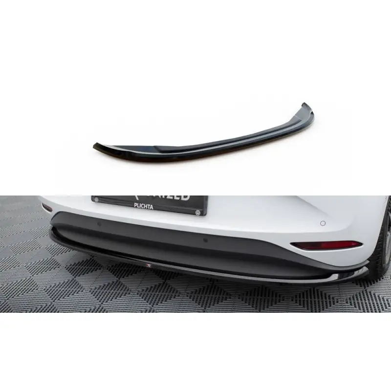 CENTRAL ARRIERE SPLITTER VOLKSWAGEN ID.3 MK1 - MAXTONDESIGN - FINITION: NOIR BRILLANT Top Vente
