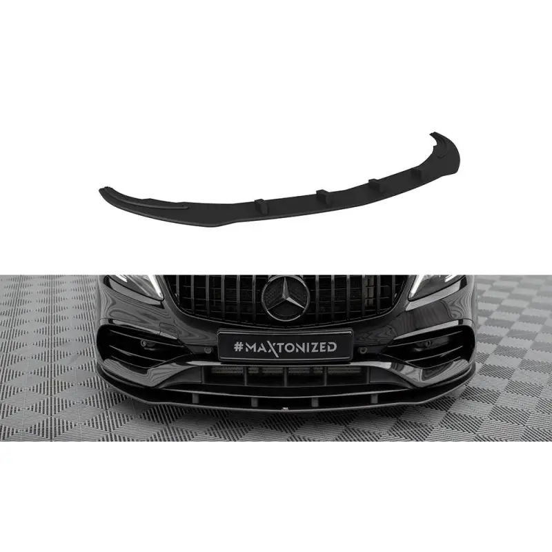 STREET PRO LAME DU PARE-CHOCS AVANT MERCEDES-BENZ A AMG-LINE W176 FACELIFT - MAXTONDESIGN Jusqu’à Épuisement Des Stocks