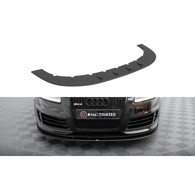 Nouvel Arrivage STREET PRO LAME DU PARE-CHOCS AVANT AUDI RS6 AVANT C6 - MAXTONDESIGN