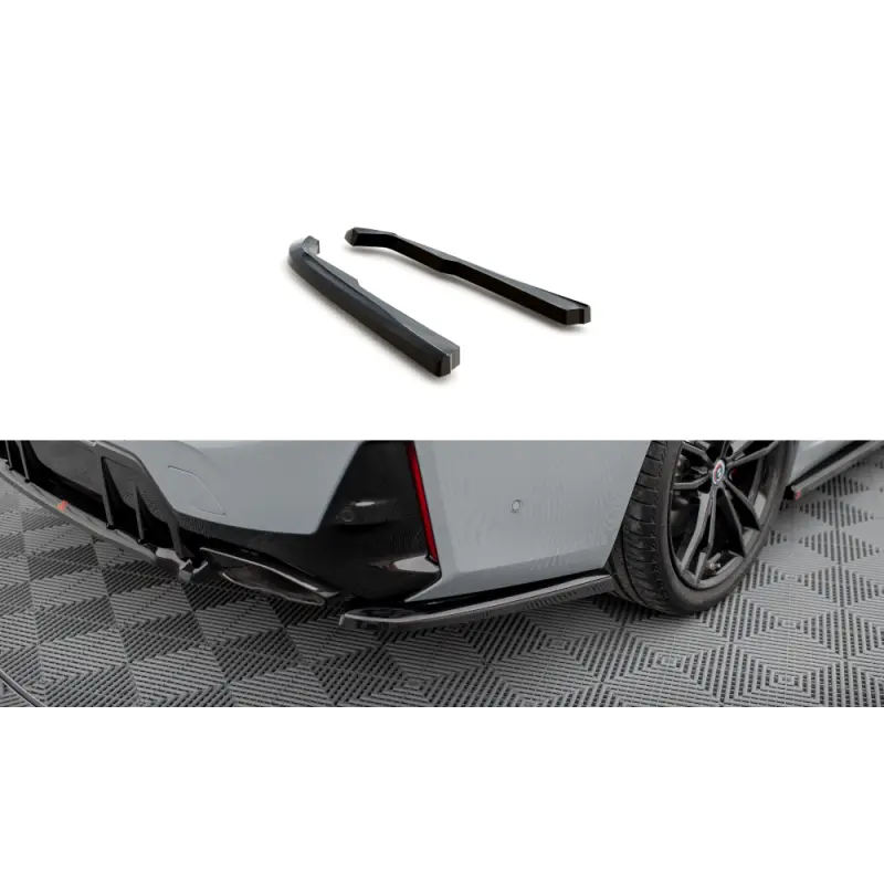 LAMES DE PARE-CHOCS ARRIÈRE LATÉRALES BMW M340I G20 / G21 FACELIFT - MAXTONDESIGN - FINITION NOIR BRILLANT Acheter En Ligne