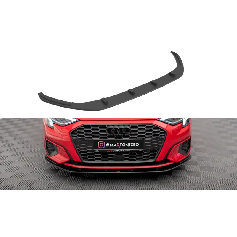 Réduction STREET PRO LAME DU PARE-CHOCS AVANT AUDI A3 8Y - MAXTONDESIGN