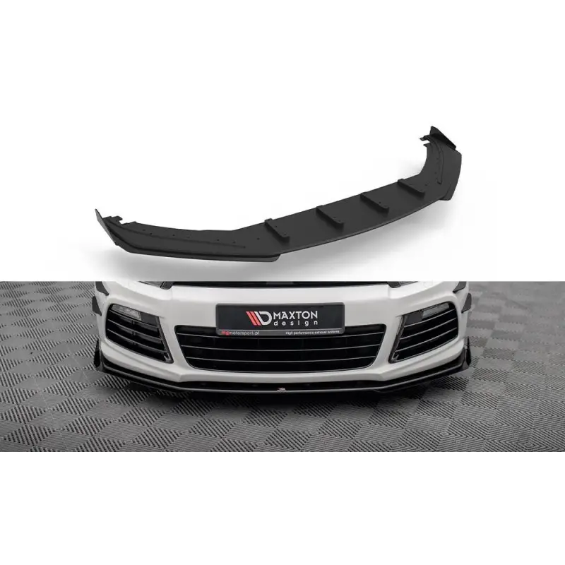 Vente Directe STREET PRO LAME DU PARE-CHOCS AVANT+ FLAPS VOLKSWAGEN SCIROCCO R MK3 - MAXTONDESIGN