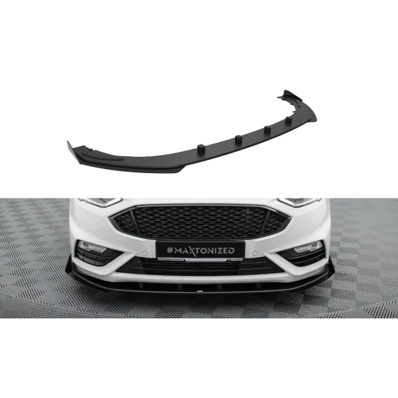 STREET PRO LAME DU PARE-CHOCS AVANT+ FLAPS FORD MONDEO SPORT MK5 FACELIFT - FUSION SPORT MK2 FACELIFT - MAXTONDESIGN Offre Du Jour
