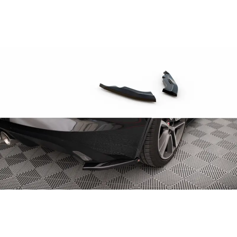 LAMES DE PARE-CHOCS ARRIÈRE LATÉRALES JAGUAR F-TYPE MK1 FACELIFT - MAXTONDESIGN - FINITION NOIR BRILLANT Vente Flash