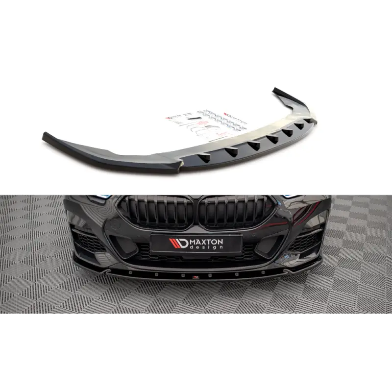 Soldes LAME DU PARE-CHOCS AVANT V.2 BMW 2 GRAN COUPE M-PACK / M235I F44 MAXTON DESIGN - FINITION NOIR BRILLANT
