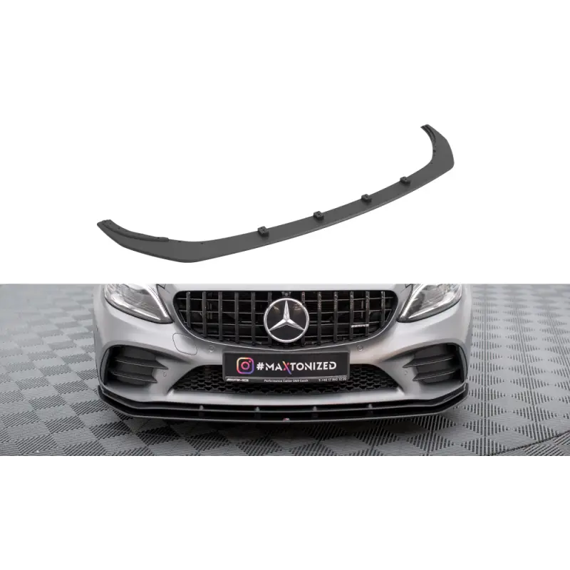 Acheter En Ligne STREET PRO LAME DU PARE-CHOCS AVANT MERCEDES-AMG C43 COUPE C205 FACELIFT - MAXTONDESIGN