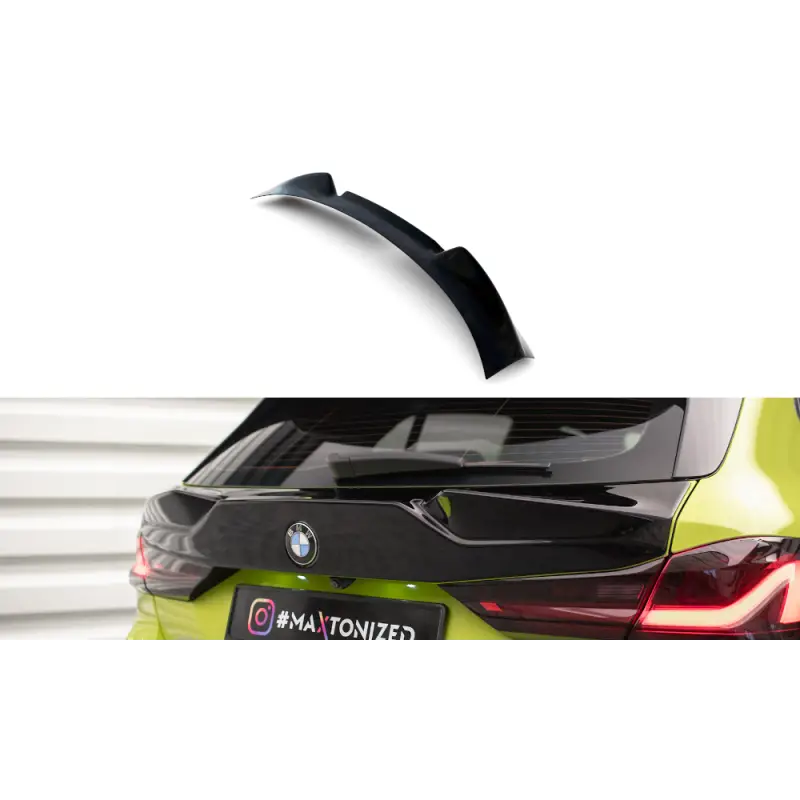 Offre Du Jour LE PROLONGEMENT DE LA LUNETTE ARRIÈRE BMW 1 F40 M-PACK / M135I - MAXTONDESIGN - FINITION NOIR BRILLANT