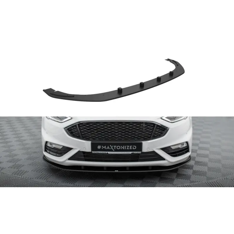 Prix Cassé STREET PRO LAME DU PARE-CHOCS AVANT FORD MONDEO SPORT MK5 FACELIFT - FUSION SPORT MK2 FACELIFT - MAXTONDESIGN