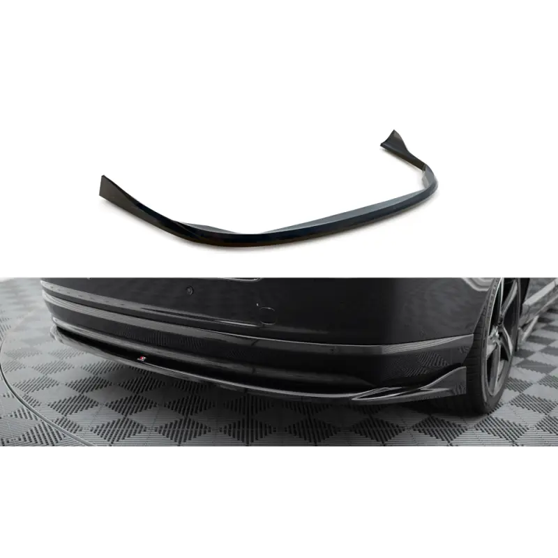 CENTRAL ARRIERE SPLITTER VOLVO S80 MK2 - MAXTONDESIGN - FINITION: NOIR BRILLANT Bon Plan