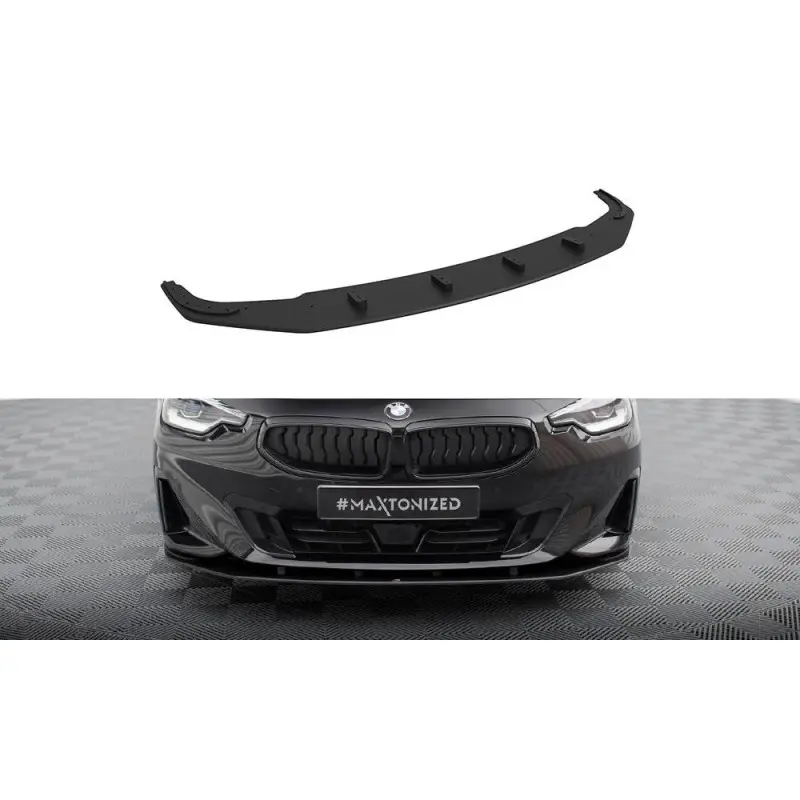 Promotion STREET PRO LAME DU PARE-CHOCS AVANT BMW 2 COUPE G42 - MAXTONDESIGN