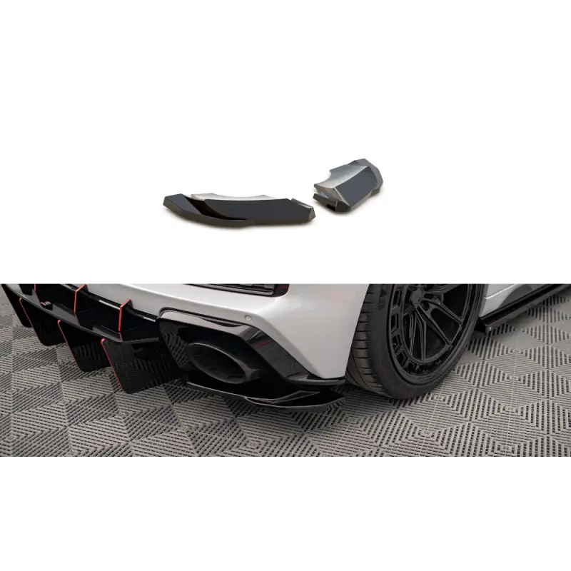 LAMES DE PARE-CHOCS ARRIÈRE LATÉRALES AUDI R8 MK2 FACELIFT - MAXTONDESIGN - FINITION NOIR BRILLANT Super Prix