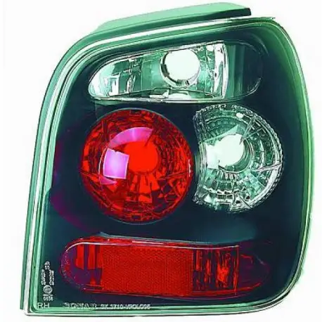 Commander Vite SET 2 FEUX ARRIERES DESIGN NOIR TRANSPARENT VW POLO 6N (94-99)